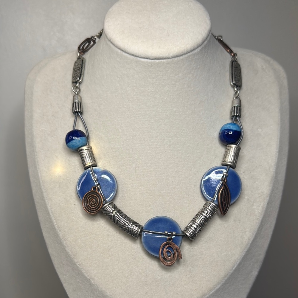 Vintage Chico’s Ceramic Necklace